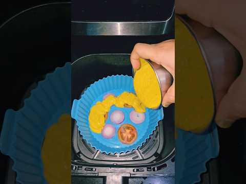 Zero Oil Moonglet in Airfryer - The Guiltless Breakfast! #moonglet #moongchilla #healthyfood #reels