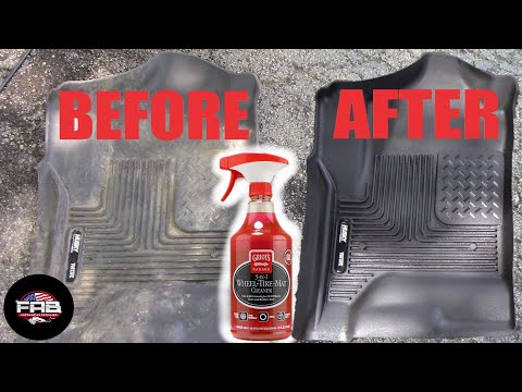 First Use of Griots Garage 3-in-1 Wheel-Tire-Mat Cleaner. Impressive Results!