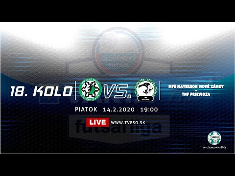LIVE: MŠK MAYERSON NOVÉ ZÁMKY - TNF PRIEVIDZA, 14.2.2020