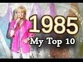 Melodifestivalen 1985 My Top 10 HD W Subbed Commentary