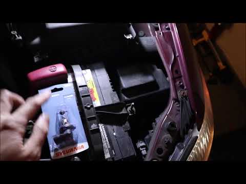 2005-2010 Scion TC Drivers Headlight Bulb Replacement Detailed Tutorial