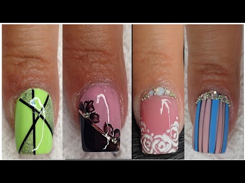 IDEAS de uñas FÁCILES 💅 /Arte En Uñas