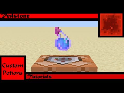 SerpentDagger - How To Create Custom Potions (Commands) (Minecraft 1.14.4)