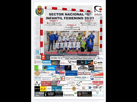 Sector nacional G infantil femenino Partido Coslada VS Pto. del Carmen