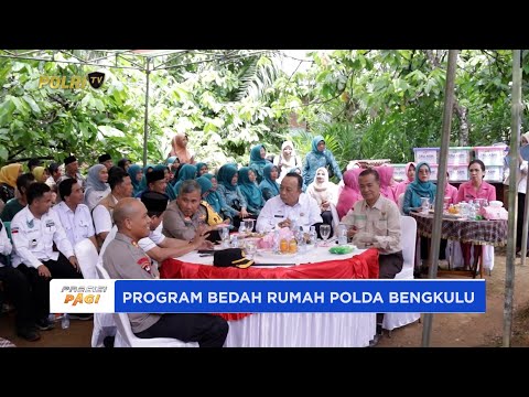 KAPOLDA RESMIKAN RUMAH KE-61 DALAM PROGRAM BEDAH RUMAH POLDA BENGKULU