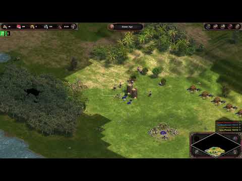 MACEDONIAN 1v1v1v1 AGE OF EMPIRES DEFINITIVE EDITION GAMEPLAY