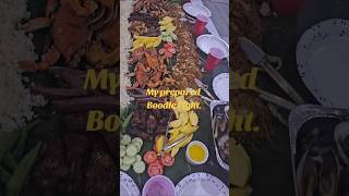 My kind of Boodle Fight .#foodlover #pinoyfood #boodlefight #shortvideo #fypシ @guadayala12