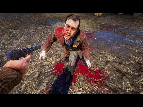 RDR2 Melee Most Brutal Kills Compilation - Funny & Brutal Moments - Funny Ragdolls - V107