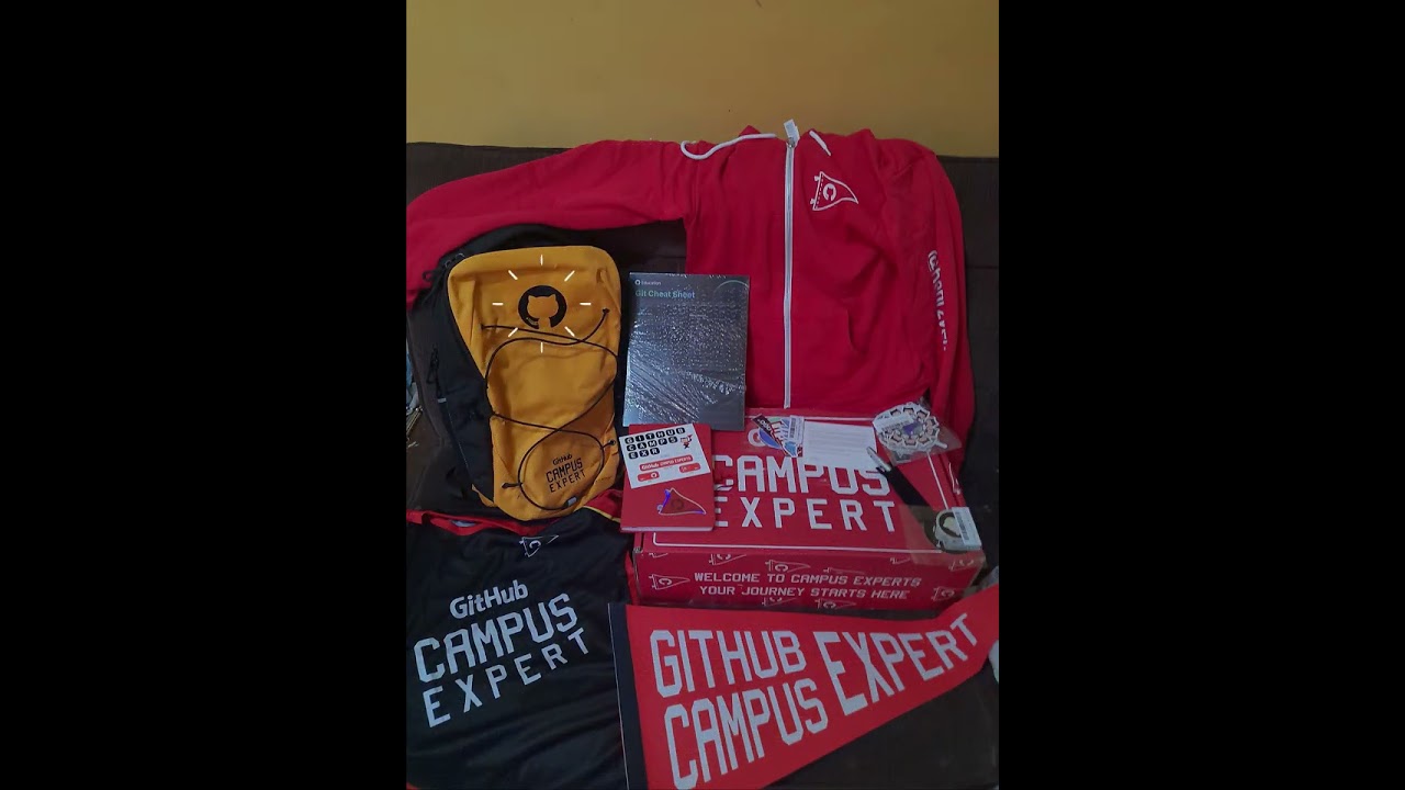 GitHub Campus Expert SWAG Kit