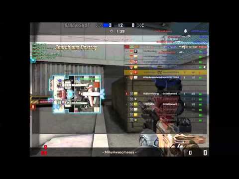 Blackshot TeamSPECTRUM Clan War #13 : "WAHH ONE BULLET HEADSHOT"