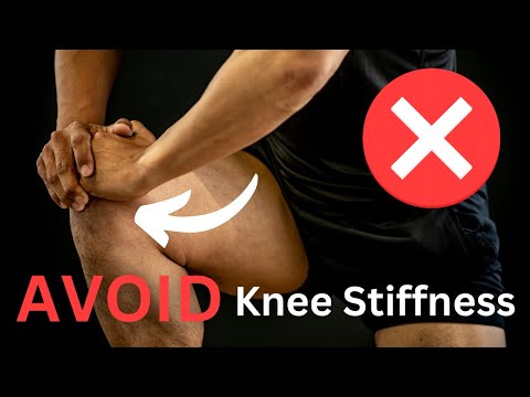 How to AVOID Knee Stiffness After Surgery (fast results)