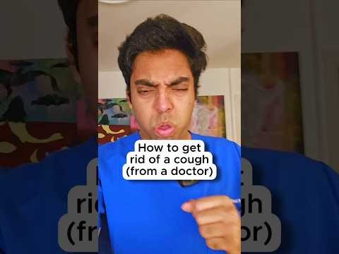 😷 How to get rid of a cough - from a doctor! #cough #flu #virus