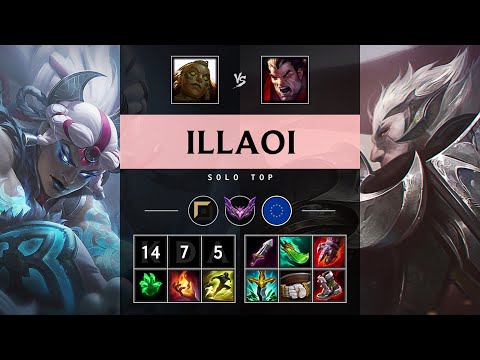 Illaoi Top vs Darius - EUW Master Patch 25.09