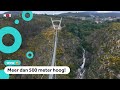 Dit is de langste hangbrug voor wandelaars ter wereld