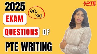 Most Repeated PTE ESSAY TOPICS of 2025 | Prepare only these…