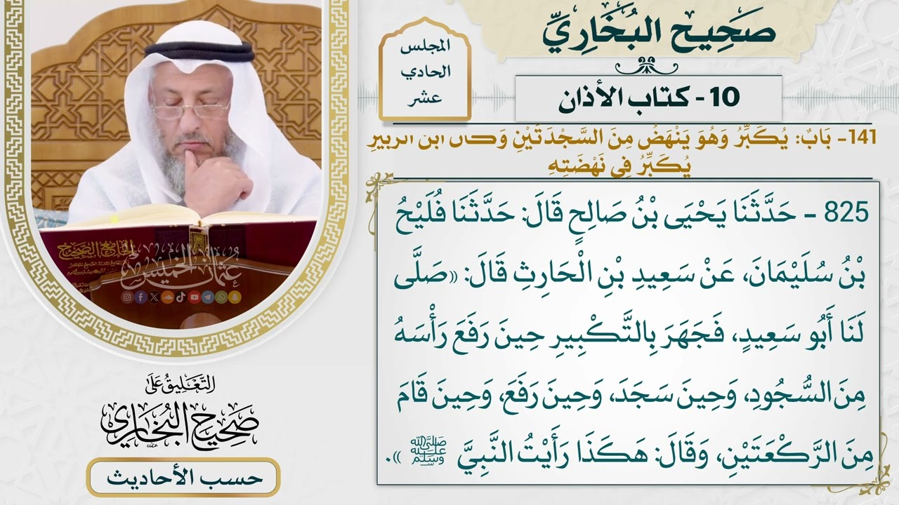 [825] حديث: صلى لنا أبو سعيد فجهر بالتكبير حين رفع رأسه من السجود [[كتاب الأذان]]