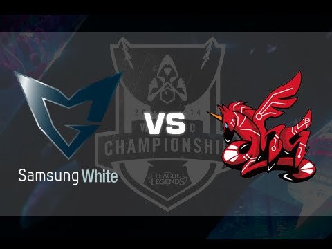 Samsung Galaxy White vs Ahq eSports - World Championship 2014 - Group Stage - Spanish