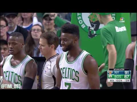 Jaylen Brown Highlights vs New York Knicks (12 pts)