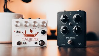 Shnobel Tone Daily Driver vs. Coppersound Pedals Foxcatcher Comparison (no talking)