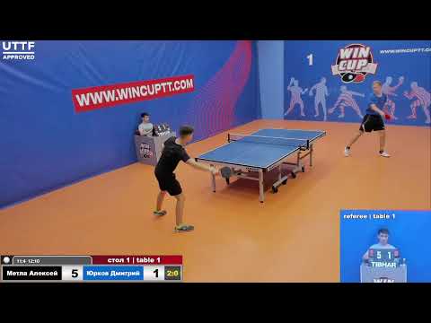Метла Алексей 3-0 Юрков Дмитрий Турнир Восток 4  WINCUP  17.09.21 Прямая трансляция Зал 1