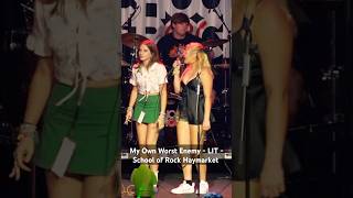 Download lagu My Own Worst Enemy - LIT - School of Rock Haymarket #schoolofrock mp3