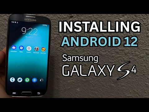 Android 12 auf dem Galaxy S4 installieren (Custom ROM)
