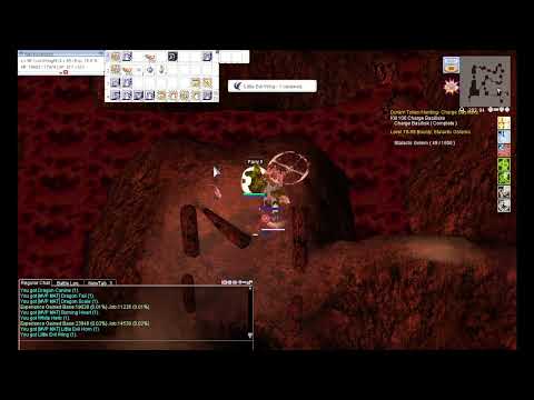 Ragnarok pre-re. Magma 2 leveling.  Lord Knight
