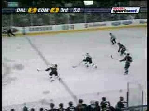 Patrick Stefan Empty Net Miss Vs Edmonton