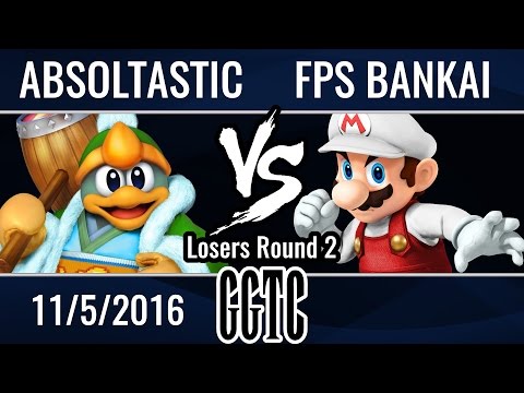 Absoltastic vs FPS Bankai - Losers Round 2 - GGTC - Smash Bros. Wii U