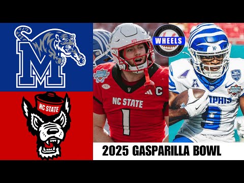 Memphis vs NC State Highlights | Gasparilla Bowl | 2025 College Football Highlights