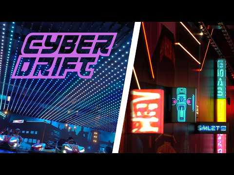 Cyber Drift - Funfields Theme Park Victoria (POV and Off-Ride footage)