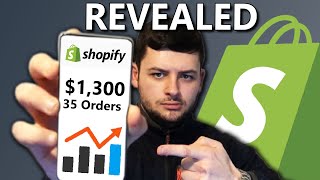 How I Made $1,300 with THIS Product! (Shopify Analytics REVEALED)