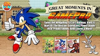 Great Moments in GamePro: Sonic the Hedgehog, Batman, Power Blade & More - Defunct Games