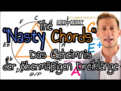 The Nasty Chords - Übermäßige Dreiklänge & Akkorde erklärt: Improvisation, Komposition, Modes & mehr