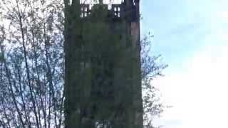 Manchester Cathedral Bells Ringing on a Sunday in April 2015