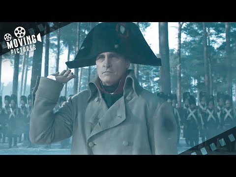 Battle Of Austerlitz Scene | NAPOLEON (Joaquin Phoenix)