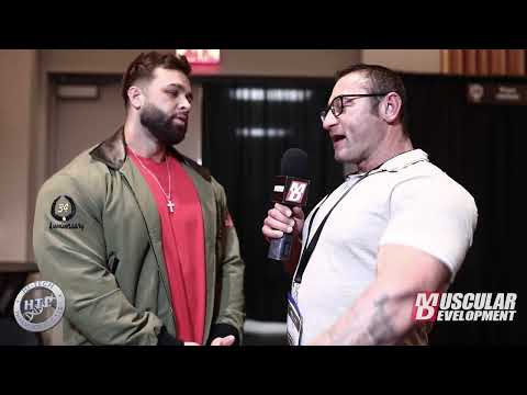 Regan Grimes discussing his adjustments leading into the Arnold Classic 2022
