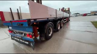 Bortinis puspriekabės Nordic TRAILER S345 PALFINGER PK23002 / PLATFORM L=12324 mm pardavimas - Vaizdas 4 | Autoline LT Bortinė puspriekabė Nordic TRAILER S345 PALFINGER PK23002 / PLATFORM L=12324 mm | Vaizdas 4 - Autoline