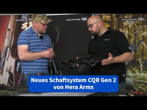 hera-arms: Neuer Schaft CQR Gen 2 von Hera Arms für AR15-Systeme – ergonomisch und Made in Germany. Jetzt im VIDEO!