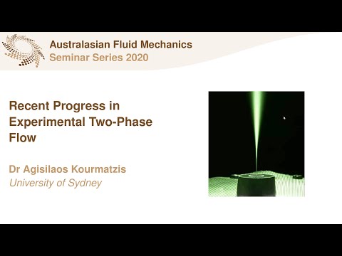AFMS Webinar 2020 #1 - Dr Agisilaos Kourmatzis (University of Sydney)