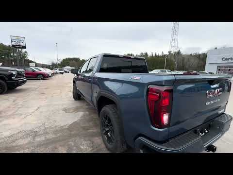 2026 GMC Sierra 1500 Crew Cab Short Box 4-Wheel Drive Elevation in Blue for sale at Boyer Chevrolet Buick GMC Bancroft in Bancroft, ON
