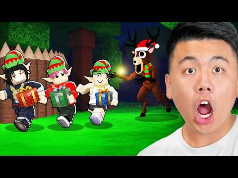 Can 3 Idiots Save ALL The ELVES in 99 Nights in the Forest? (Christmas Update)