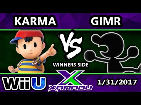 S@X 187 - Karma (Ness) Vs. VGBC | GimR (G&W) - SSB4 Tournament - Smash for Wii U - Smash 4