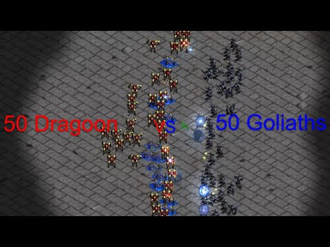 50 Dragoons vs 50 Goliaths