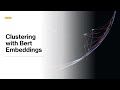 Clustering With Bert Embeddings