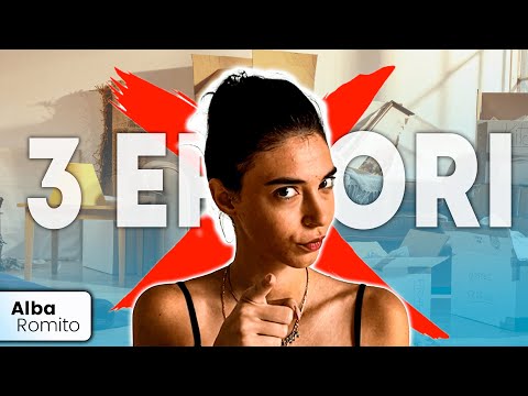 Trasloco: 3 errori da non commettere