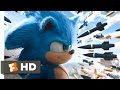Sonic the Hedgehog (2020) - Rooftop Missile Chase Scene (8/10) | Movieclips