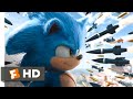 Sonic The Hedgehog 2020 Rooftop Missile Chase Scene 8 10 Movieclips