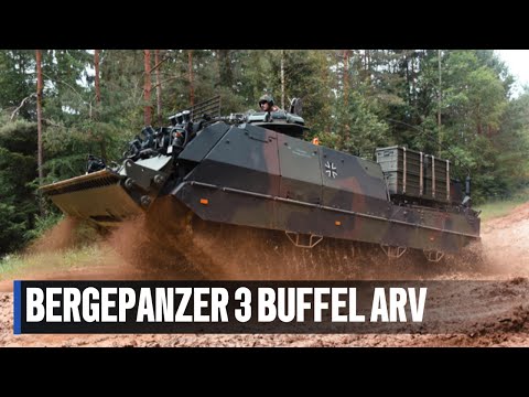 Germany’s Bergepanzer 3 Büffel: The Powerful Armored Recovery Vehicle Behind the Leopard 2 Tank