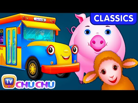 Wheels On the Bus - Wonders of the World - ChuChu TV Classics Nursery Rhymes and Kids Songs